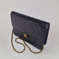 CHANEL Matelasse Single Flapbag Medium Push-Lock (U2)