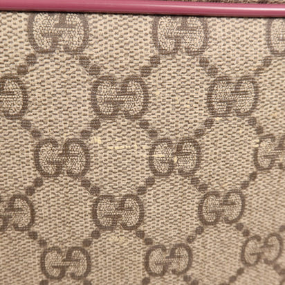 Gucci Supreme Canvas Monogram Tote Bag Paars (G4)