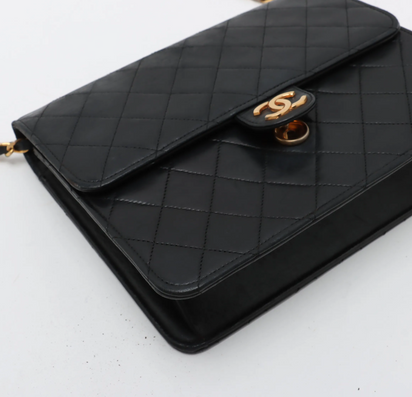 CHANEL Matelasse Single Flapbag Small Push-Lock (G4)