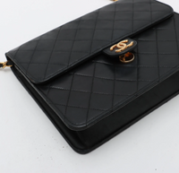 CHANEL Matelasse Single Flapbag Small Push-Lock (G4)