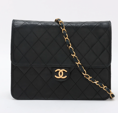 CHANEL Matelasse Single Flapbag Small Push-Lock (G4)