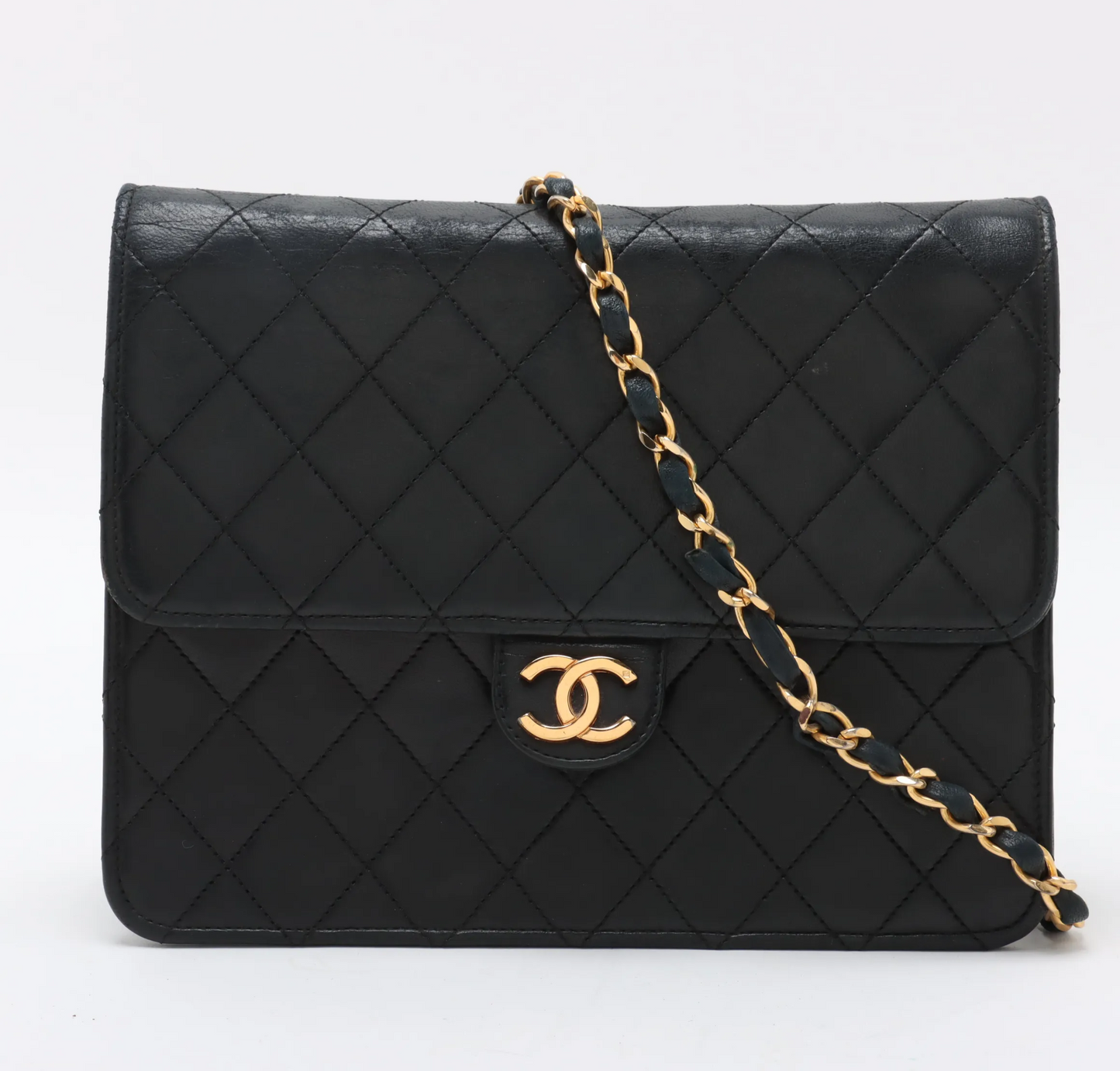 CHANEL Matelasse Single Flapbag Small Push-Lock (G4)