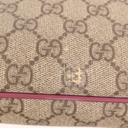 Gucci Supreme Canvas Monogram Tote Bag Paars (G4)