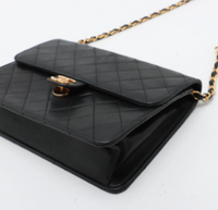 CHANEL Matelasse Single Flapbag Small Push-Lock (G4)