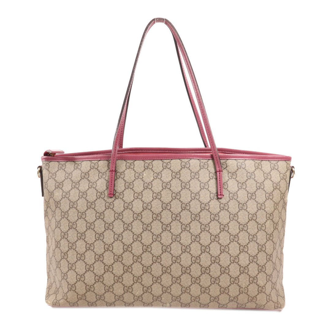 Gucci Supreme Canvas Monogram Tote Bag Paars (G4)