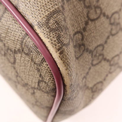 Gucci Supreme Canvas Monogram Tote Bag Paars (G4)