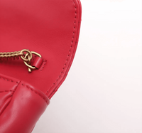 Gucci Marmont Matelasse Super Mini Rood (U2)